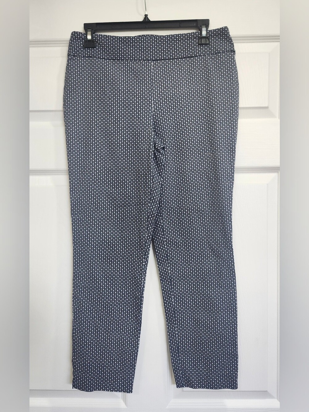 Counterparts Navy Micro-Pattern Stretch Chinos